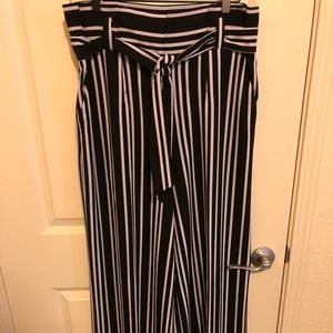 Paperbag waist Palazzo Pants